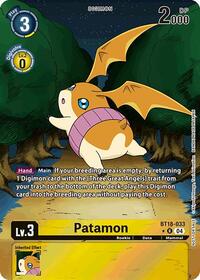 Patamon (Release Special Booster 2.0: Box Promotion Pack) #BT18-033 R