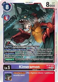 Kimeramon (Release Special Booster 2.0: Box Promotion Pack) #BT19-070 U