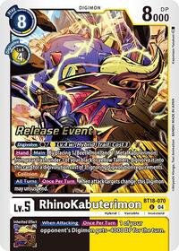RhinoKabuterimon #BT18-070 U