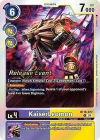 KaiserLeomon #BT18-077 R