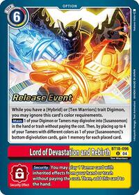 Lord of Devastation and Rebirth #BT18-096 U