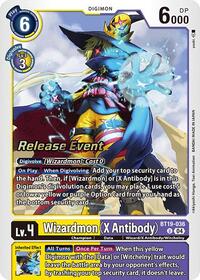 Wizardmon (X Antibody) #BT19-036 U