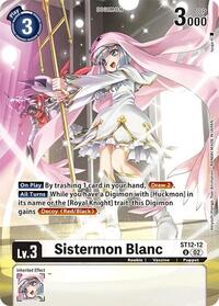 Sistermon Blanc (Alternate Art) #ST12-12 U