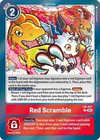 Red Scramble #LM-027 P