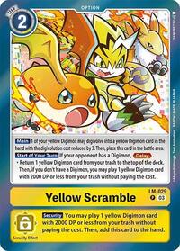 Yellow Scramble #LM-029 P