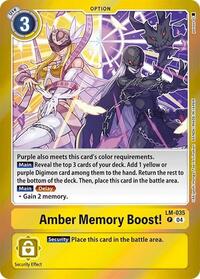 Amber Memory Boost! #LM-035 P