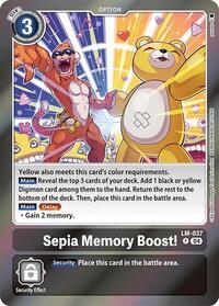 Sepia Memory Boost! #LM-037 P