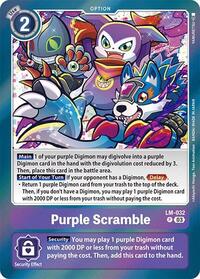 Purple Scramble #LM-032 P