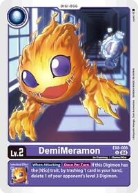 DemiMeramon #EX8-006 U
