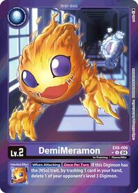DemiMeramon (Limited Foil) #EX8-006 U