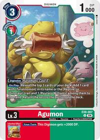 Agumon - EX8-007 #EX8-007 U