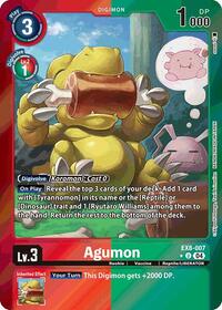 Agumon - EX8-007 (Limited Foil) #EX8-007 U