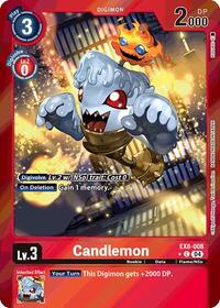 Candlemon (Limited Foil) #EX8-008 C