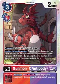 Guilmon (X Antibody) #EX8-009 R