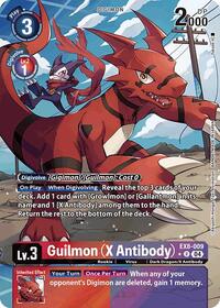 Guilmon (X Antibody) (Alternate Art) #EX8-009 R