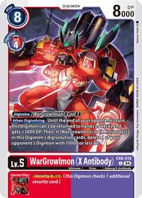 WarGrowlmon (X Antibody) #EX8-015 C