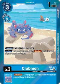 Crabmon (Limited Foil) #EX8-017 C
