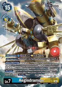 Aegisdramon (Alternate Art) #EX8-029 SR