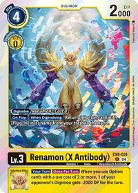 Renamon (X Antibody) #EX8-031 R