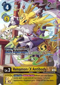 Renamon (X Antibody) (Alternate Art) #EX8-031 R