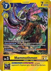 Mammothmon (Limited Foil) #EX8-034 C
