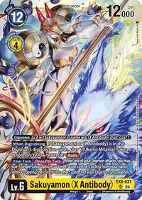 Sakuyamon (X Antibody) #EX8-037 SR