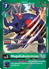 MegaKabuterimon (Limited Foil) #EX8-042 U
