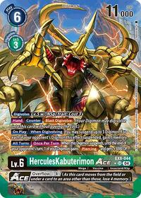 HerculesKabuterimon ACE (Alternate Art) #EX8-044 SR