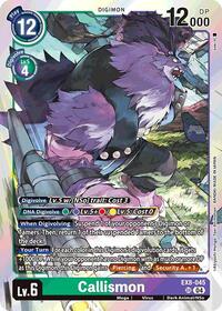 Callismon #EX8-045 SR