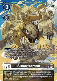 Sunarizamon (Alternate Art) #EX8-047 R