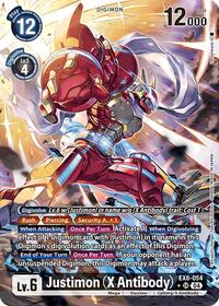 Justimon (X Antibody) (Alternate Art) #EX8-054 SR