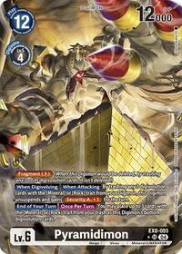 Pyramidimon (Alternate Art) #EX8-055 SR