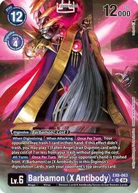 Barbamon (X Antibody) (Alternate Art) #EX8-063 SR