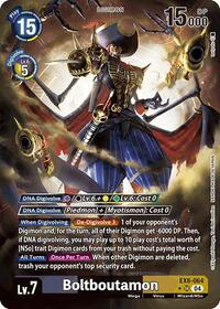 Boltboutamon (Alternate Art) #EX8-064 SR