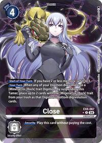 Close (Alternate Art) #EX8-067 R
