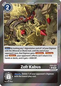 Zofr Kabus (Limited Foil) #EX8-070 C