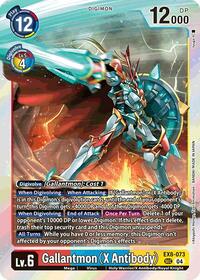 Gallantmon (X Antibody) #EX8-073 SEC