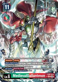 MedievalGallantmon (Alternate Art) #EX8-074 SEC