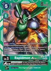Rapidmon ACE #BT19-050 SR