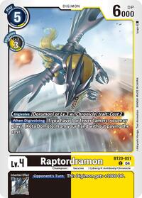 Raptordramon #BT20-051 C