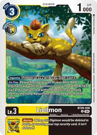 Liollmon - BT20-030 #BT20-030 U