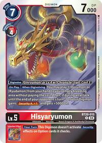 Hisyaryumon #BT20-015 R