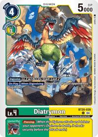 Diatrymon #BT20-039 C