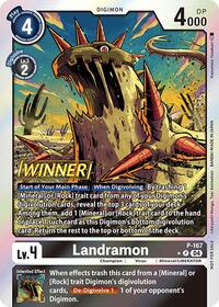Landramon (Store Tournament 2025 Vol.1 Winner Pack) #P-167 P