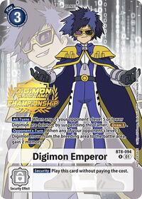 Digimon Emperor (Championship 2024 Gold Stamp Card Set) #BT8-094 R