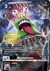Numemon (Championship 2024 Tamers Pack) #BT14-058 R