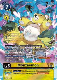 Monzaemon (Championship 2024 Tamers Pack) #RB1-018 R