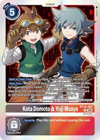 Kota Domoto & Yuji Musya #BT20-087 R