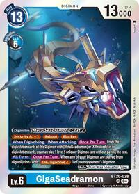 GigaSeadramon #BT20-028 SR