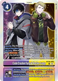 Code Cracker Fang & Hacker Judge #BT20-089 R